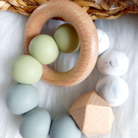 Jucarie de dentitie din silicon - Happy By Lies