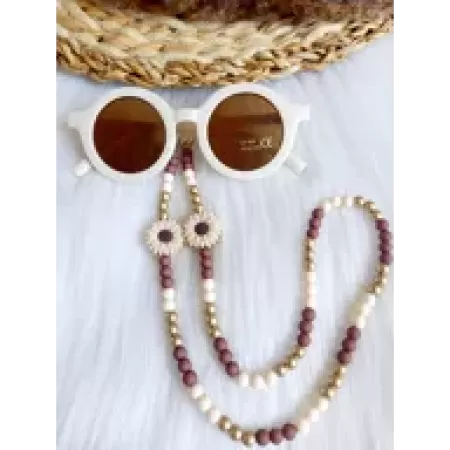 Cordon pentru ochelari cu floricele - Happy By Lies Cordon pentru ochelari cu floricele - Happy By Lies