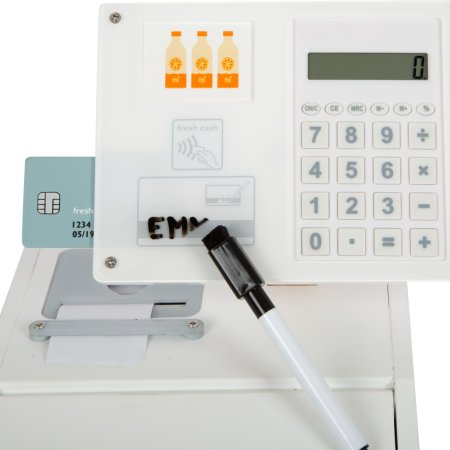 Casa de marcat din lemn cu multiple accesorii - Small Foot 