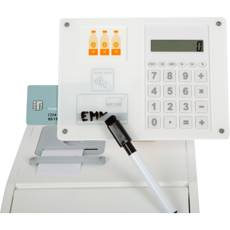 Casa de marcat din lemn cu multiple accesorii - Small Foot 