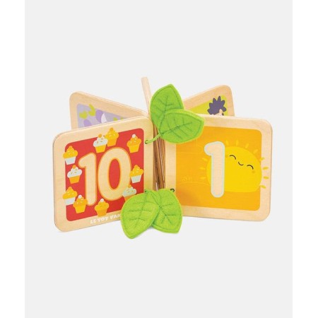Jucarie din lemn - Carticica cu numere - Le Toy Van  Jucarie din lemn - Carticica cu numere - Le Toy Van