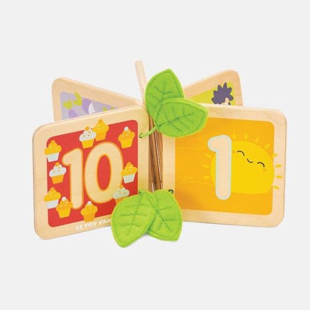 Jucarie din lemn - Carticica cu numere - Le Toy Van  Jucarie din lemn - Carticica cu numere - Le Toy Van