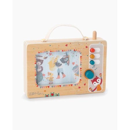 Jucarie din lemn - Radio pentru copii - Lilliputiens Jucarie din lemn - Radio pentru copii - Lilliputiens