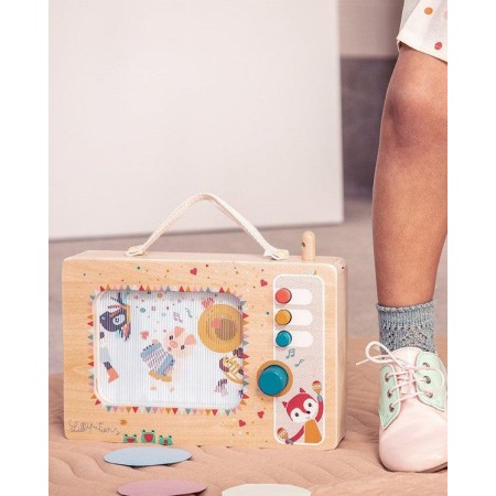 Jucarie din lemn - Radio pentru copii - Lilliputiens