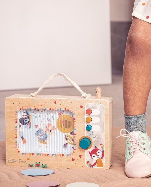 Jucarie din lemn - Radio pentru copii - Lilliputiens