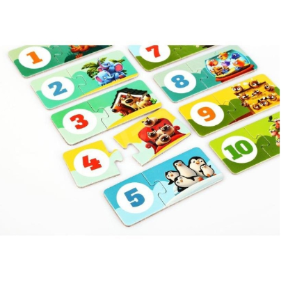 Puzzle pentru copii - Sa ne numaram prietenii - Puzzlika