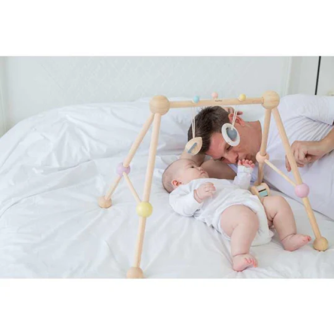 Jucarie din lemn pentru bebelusi - Play Gym - Plan Toys