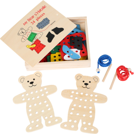 Joc de indemanare - Imbracarea ursului - Small Foot  Joc de indemanare - Imbracarea ursului - Small Foot