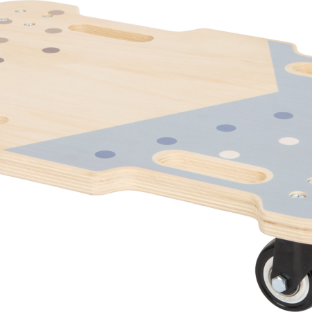 Placa din lemn cu role cauciucate - Adventure - Small Foot Placa din lemn cu role cauciucate - Adventure - Small Foot