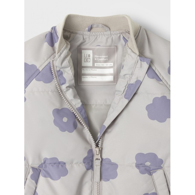 Geaca bomber pentru copii - Lilac Heather - Leokid