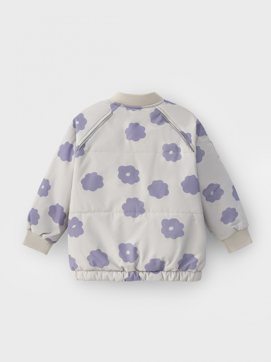Geaca bomber pentru copii - Lilac Heather - Leokid