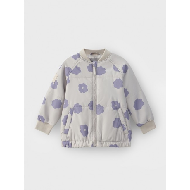 Geaca bomber pentru copii - Lilac Heather - Leokid