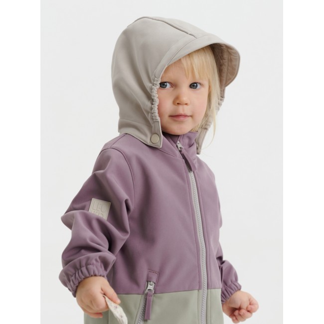 Jacheta Softshell Color Block - Minnow Pink - Leokid