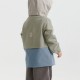 Geaca Softshell Color Block - Wood Sage - Leokid