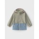 Geaca Softshell Color Block - Wood Sage - Leokid