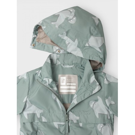 Geaca de vant - Sea Tot Green - Leokid