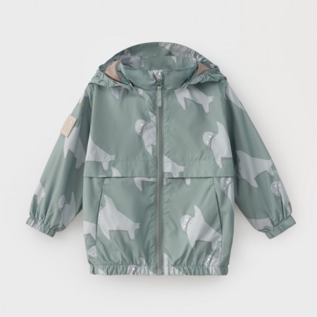 Geaca de vant - Sea Tot Green - Leokid