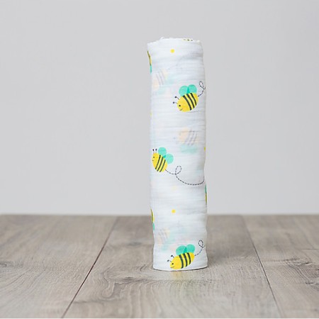 Muselina din bumbac 100% strat dublu - 120 x 120 cm - Lulujo