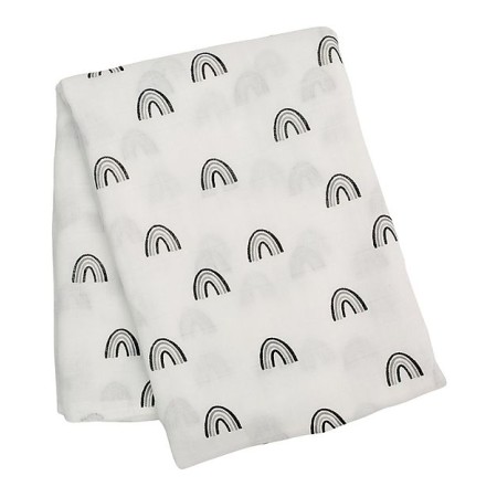 Muselina din bumbac 100% strat dublu - 120 x 120 cm - Lulujo Muselina din bumbac 100% strat dublu - 120 x 120 cm - Lulujo