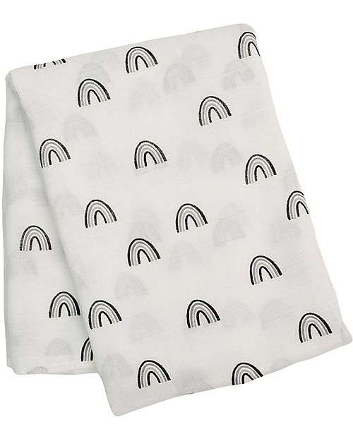 Muselina din bumbac 100% strat dublu - 120 x 120 cm - Lulujo