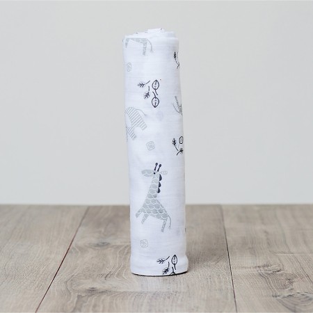 Muselina din bumbac 100% strat dublu - 120 x 120 cm - Lulujo