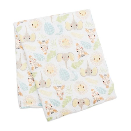 Muselina din bumbac 100% strat dublu - 120 x 120 cm -Lulujo Muselina din bumbac 100% strat dublu - 120 x 120 cm -Lulujo