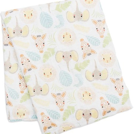 Muselina din bumbac 100% strat dublu - 120 x 120 cm -Lulujo