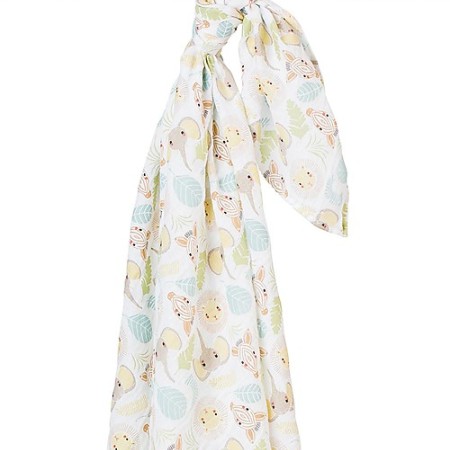 Muselina din bumbac 100% strat dublu - 120 x 120 cm -Lulujo