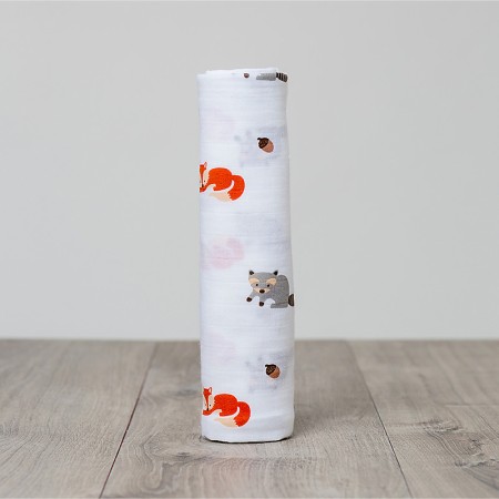 Muselina din bumbac 100% strat dublu - 120 x 120 cm - Lulujo