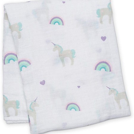 Muselina din bumbac 100% strat dublu - 120 x 120 cm - Lulujo