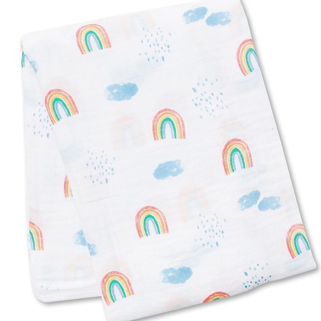 Muselina din bumbac 100% strat dublu - 120 x 120 cm - Lulujo