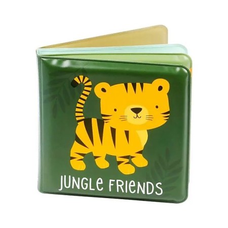 Carte de baie - Prietenii din jungla - A Little Lovely Company Carte de baie - Prietenii din jungla - A Little Lovely Company