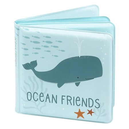 Carticica de baie - Prietenii Oceanelor - A Little Lovely Company Carticica de baie - Prietenii Oceanelor - A Little Lovely Company