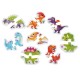 Mini 8 puzzle - Dinozauri fericiti - 16 piese