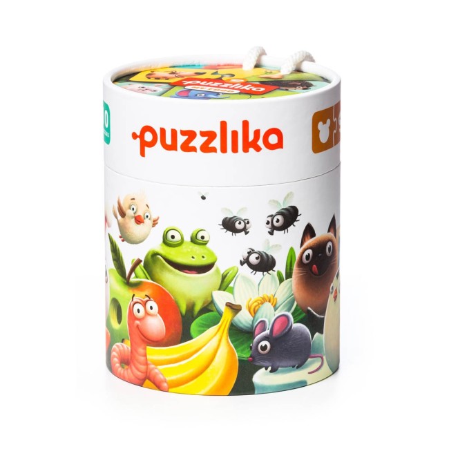 Puzzle pentru copii - Mancarea animalelor