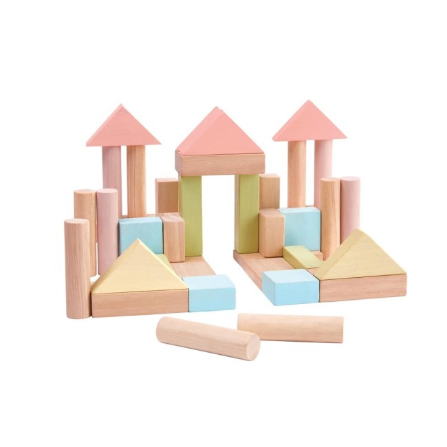 Set din lemn pentru construit - Plan Toys